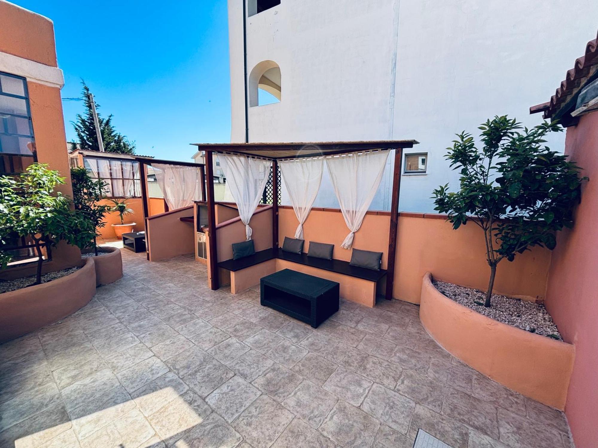 B&B De Janas La Caletta Bagian luar foto